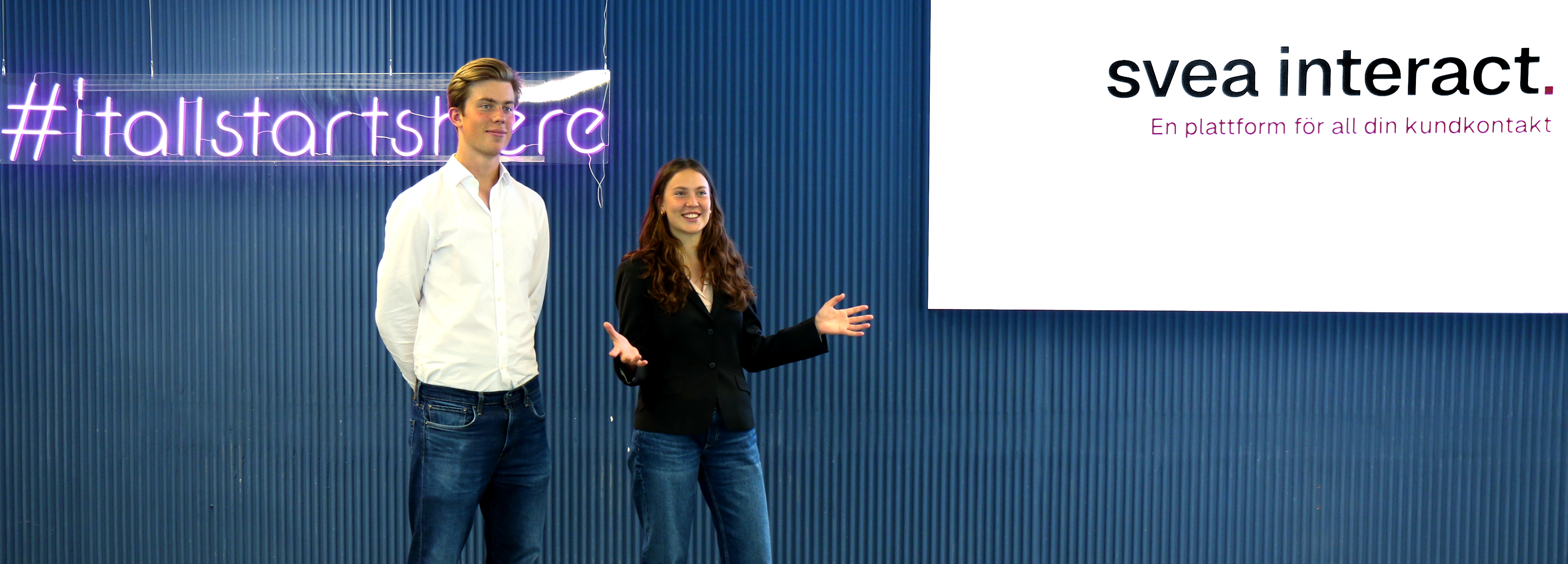 Svea AI pitching at KTH Innovation